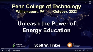Dr. Scott Tinker_ Unleash the Power of Energy Education - Penn College